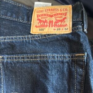 Levi's Blue Straight Jeans Classic Style
